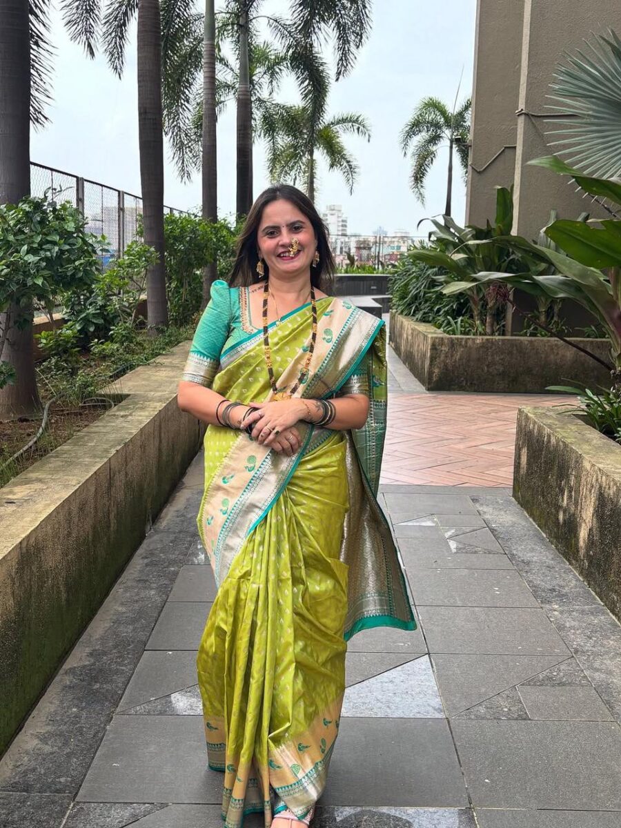 PURE SOFT GOLD ZARI KANCHIVRAM  GHARCHOLA SILK SAREE