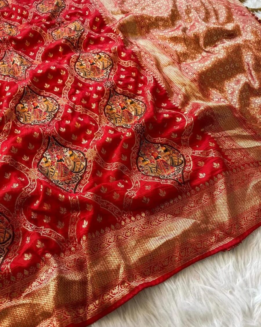 Pure Soft Banarasi Matka Silk Saree